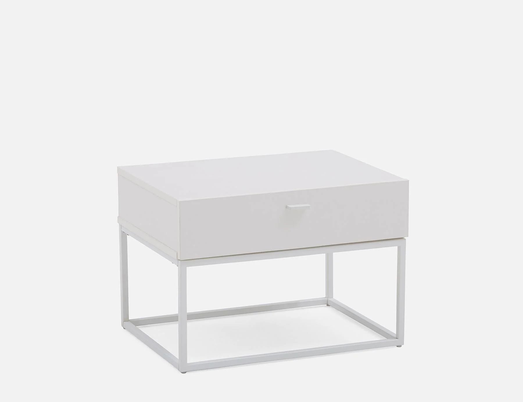 Conrad Nightstand White - Pure Edge