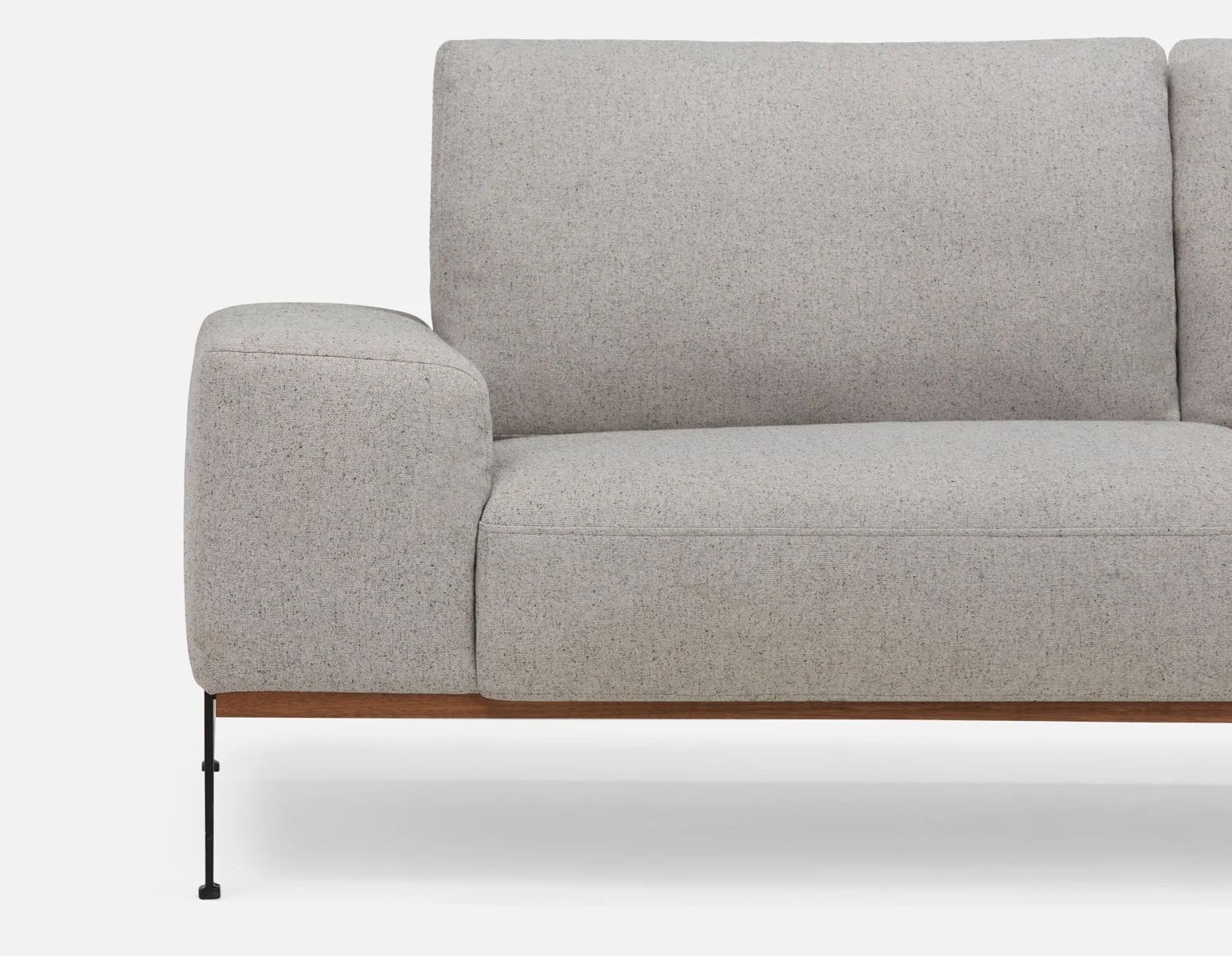 Preston Right Facing Sectional Sofa Pure Edge