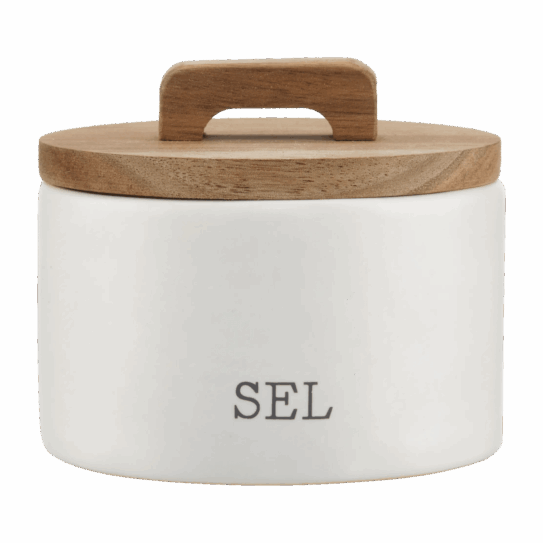 Ceramic Salt Jar