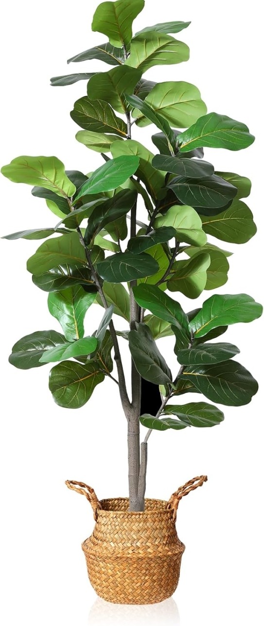Artificial Fiddle Leaf Fig Tree 65"